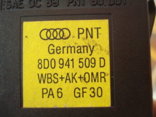Interruptor de emergencia Audi A4 8D0941509D 8DO941509D WBS+AK+OMR