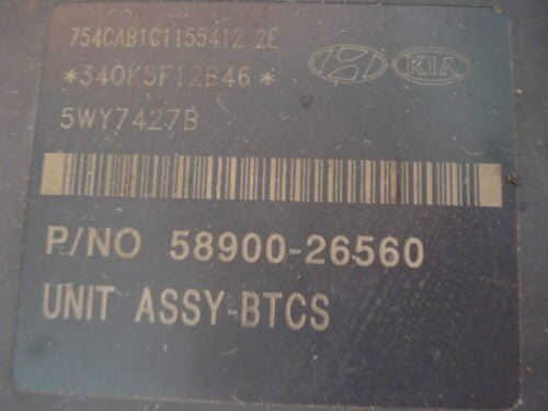 ABS KIA SORENTO 5890026560 58900-26560 BH60117510 5WY7427B