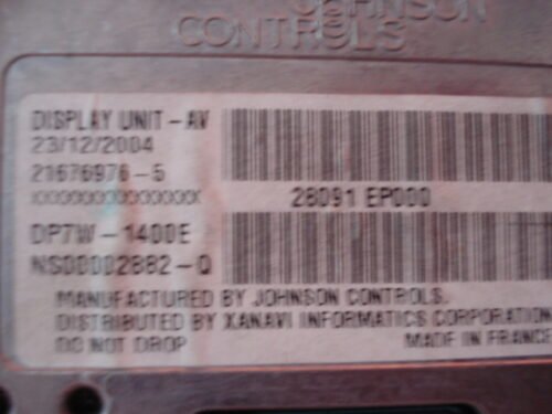 Pantalla del salpicadero Nissan R51 28091EP000 28091 EP000 21676976-5