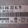 Centralita del motor MERCEDES W211 A6461530179 Bosch 0281010706