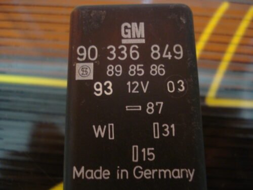 Relé de arranque en frío Opel Frontera A GM 90336849 90 336 849 898586 89 85 86