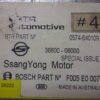 Centralita SsangYong 36600-06000 3660006000 F005E00077