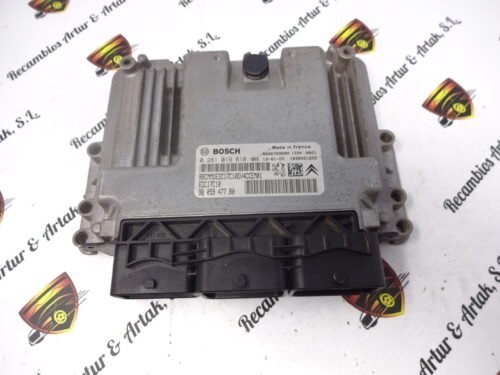 Centralita del motor CITROEN C3 0281019818 9805947780 9666729680