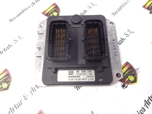 Centralita del motor OPEL Vectra Zafira 90569370 SIEMENS 5WK91706