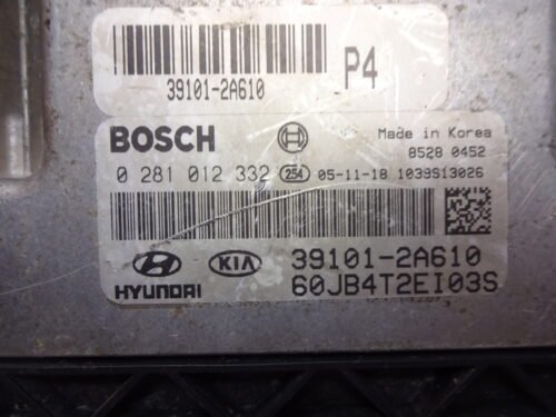 Centralita del motor Kia Rio 39101-2A610 391012A610 0 281 012 332 0281012332