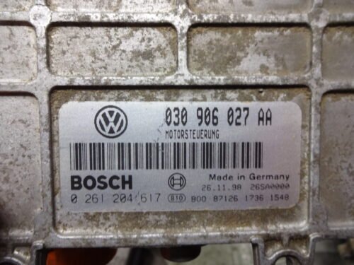 Centralita del motor VW POLO 6N1 030906027AA 0261204617