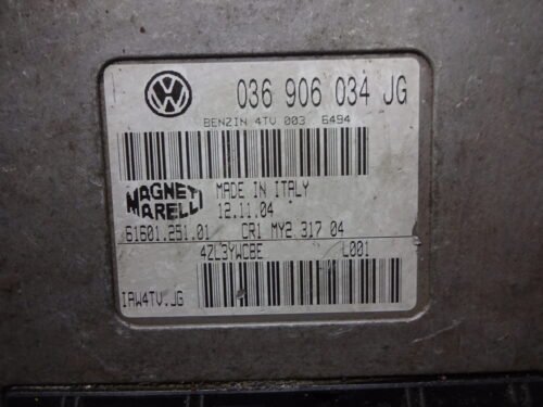 Centralita del motor SEAT Ibiza 036906034JG 036 906 034 JG 6160125101