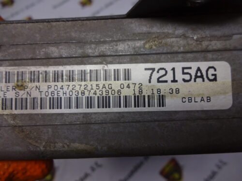 Centralita del motor Chrysler Voyager P04727215AG 04727215AG 0472 7215AG