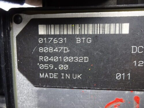 Centralita del motor Fiat 46763751 DCU3F.001 R04010032D 80847D DCU3F