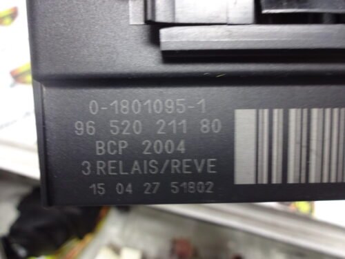 Recocido controlador Glow Relé Peugeot Citroen C3 BCP 96 520 211 80 9652021180
