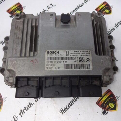 Centralita del motor Peugeot 9662213180 0281013331 0 281 013 331 1039S14811