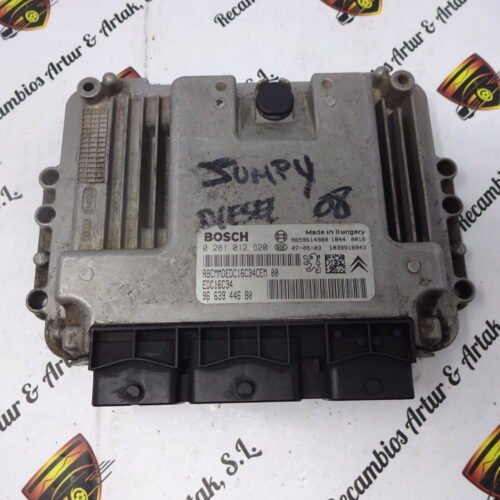 Centralita del motor Peugeot CITROEN EDC16C34 9663944680 0281011783 9659614980