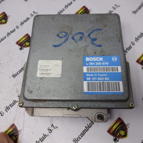 Centralita del motor Peugeot 0261200679 9617150380