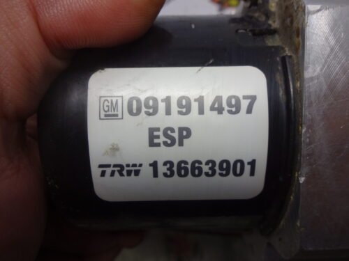 ABS Opel Vectra 09191497 13663901 54084636H 13509201 13663901