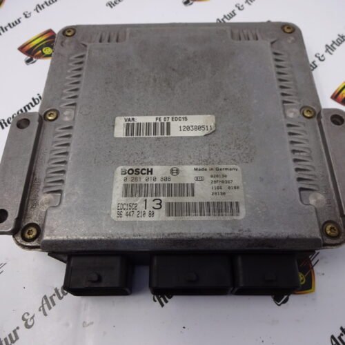 Centralita del motor Citroen 9644721080 13 BOSCH 0281010808 EDC15C213 EDC15C2