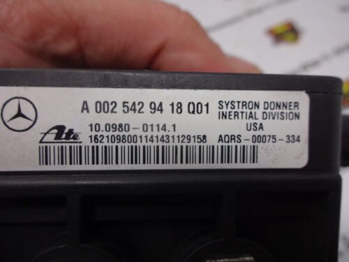 Sensor de guiñada ESP Mercedes A0025429418 Q01 10098001141 A1635426340 Q02