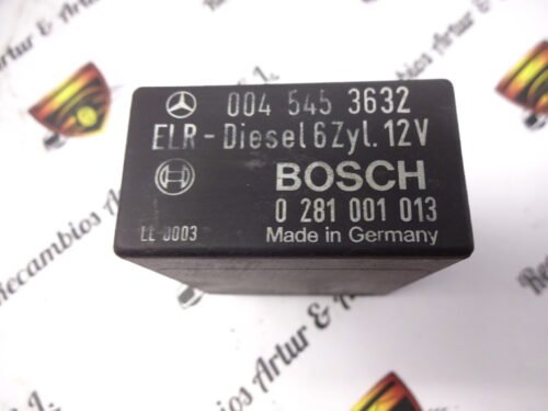 Relé Mercedes-Benz 004 545 3632 0045453632 BOSCH 0281001013