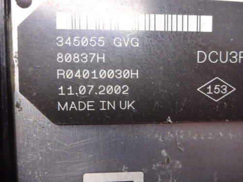 Unidad de control  FORD F2DB14B118AB F2DB-14B118-AB