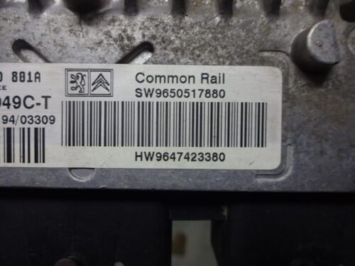 Centralita del motor Citroen SW9650517880 HW9647423380 5WS40049CT 5WS40049C-T
