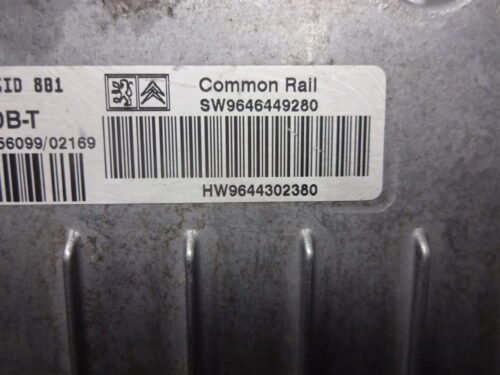 SW9646449280 HW9644302380 5WS40030B-T Centralita del motor Peugeot SW9646449280 HW9644302380 5WS40030BT 5WS40030B-T