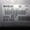 Centralita del motor Citroen Xsara Peugeot 9635157580 96351575186 0281001976