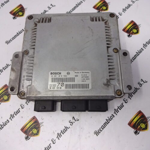 Centralita del motor Peugeot 0 281 010 594 0281010594 96 420 139 80 9642013980