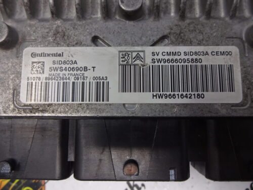 Centralita CITROEN C4 5WS40690B-T 5WS40690BT SID803A SW9666095880 HW9661642180