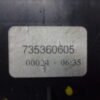 Botonera Elevalunas  LANCIA YPSILON FIAT 735360605 07032