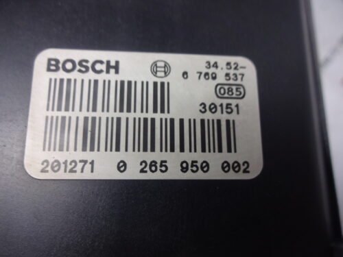 ABS BMW E39 34516753867 34.52-6753869 34526753869 BOSCH 0265950002 0265225005