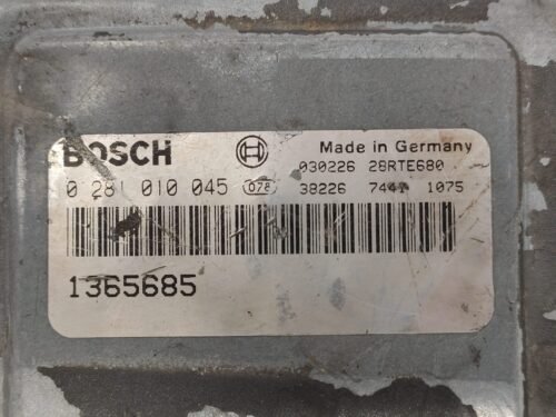 Centralita del motor Engine control unit  DAF 0281010045 1365685