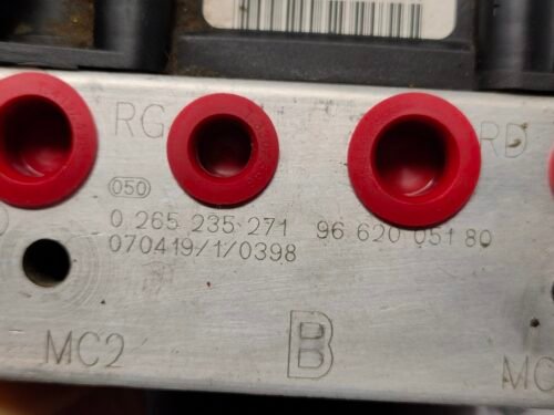 Unidad hidráulica del ABS Peugeot 407 9663887380 9662005180 0265235271