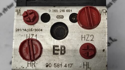 ABS  Opel Astra Zafira 90581417 BOSCH 0265216651  0273004362