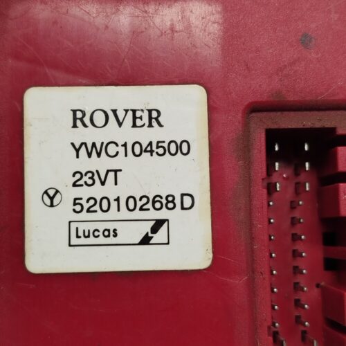 Módulo de control de la carrocería Rover 25 200 400 YWC104500 LUCAS 53070107A