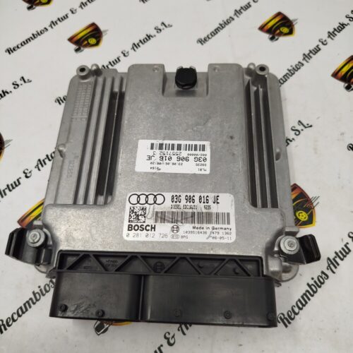 Centralita del motor AUDI A4 0281012726 03G906016JE EDC16U34