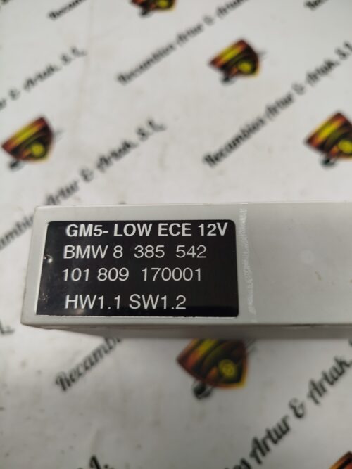 Unidad de control BMW 8385542 HW1.1 SW1.2 GM5-LOW