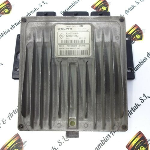 Centralita del motor Renault Kangoo DELPHI 8200334419 8200374152 R0410B024B
