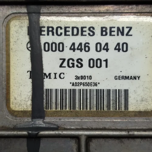 Centralita del motor Mercedes Actros Atego 0004460440 ZGS001 A9044461540 Centralita del motor Mercedes Actros Atego 0004460440 ZGS001 A9044461540