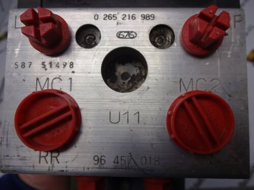 Unidad hidráulica del ABS Chevrolet Matiz 96457018 BOSCH 0265216989 96457018MA