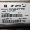 Centralita del motor Opel Corsa 55198931CJ 55198931 CJ 55198931 FGP