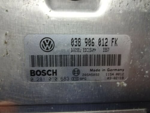 Centralita del motor  SEAT Leon Toledo 038906012FK BOSCH 0281010683