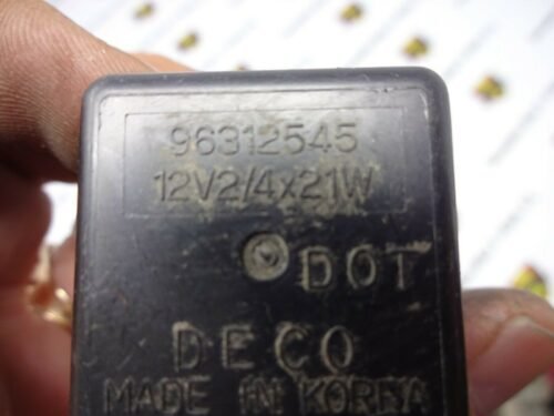 Relé Daewoo Matiz Chevrolet Kalos 96312545
