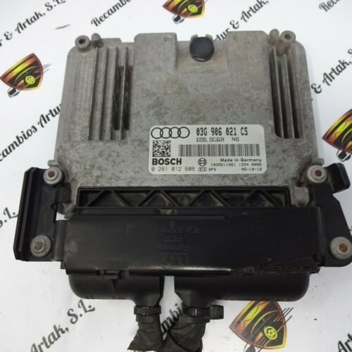 Centralita del motor  AUDI A3 03G906021CS 0281012608