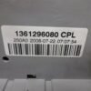 BCM Caja de fusibles Fiat Peugeot Citroen 1361296080CPL 1361296080