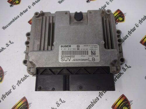 Centralita del motor Suzuki Fiat 55204652 SUV 0281012992 1039S14511 3392079JQ0