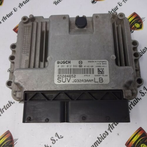 Centralita del motor Suzuki Fiat 55204652 SUV 0281012992 1039S14511 3392079JQ0