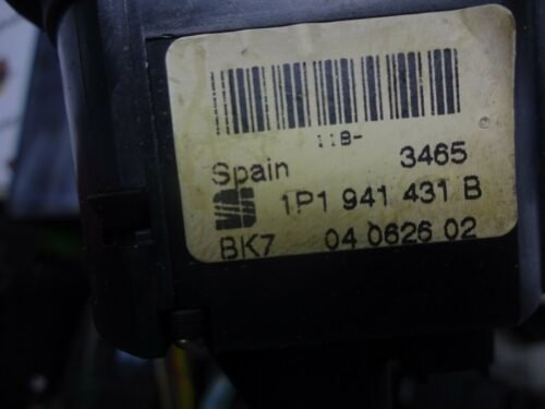 Conmutador de luces Seat Leon 1P1941431B 1P1 941 431 B BK7 5P0919094A