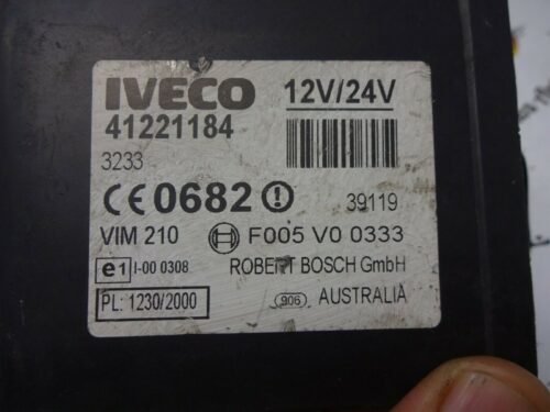 Módulo de control de la carrocería / IVECO DAILY 41221184 F005V00333