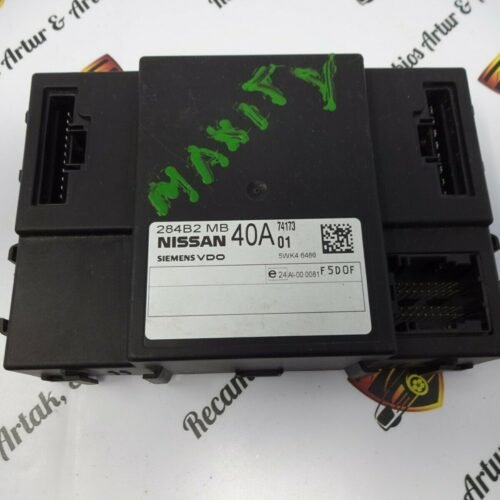 BCM Caja de fusibles Nissan 284B2MB40A 284B2 MB 40A VDO 5WK46486 5WK4 6486