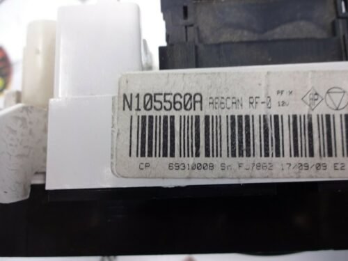 A/C Climatizador Calefacción Clima panel de control Citroen C2 C3 N105560A