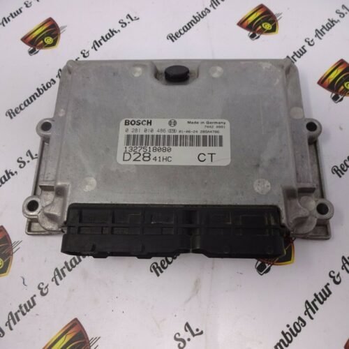 Centralita del motor Peugeot Citroen Fiat 1327518080 0281010486 0 281 010 486